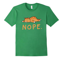 Nope Not Today Shirt Funny Lazy Cat Shirt