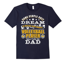 Men's "Volleyball T-Shirt": Proud Volleyball Dad T-Shirt