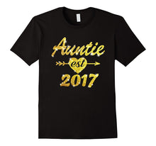 Auntie Shirt Promoted to Auntie Est 2017 Shirt