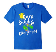 Sun Sand and Flip Flops T-Shirt Funny Beach Holiday Tee