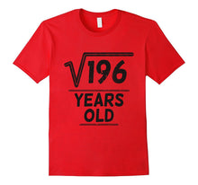 Square Root of 196 - 14th Birthday 14 Years Old Gift T-Shirt