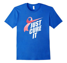 2017 Just Cure It Breast Fight Cancer Awareness Shirt Ribbon