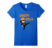 GINGER NINJA T-Shirt Warrior Funny Ginga Red Hair Gift