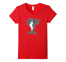 Dabbing Shark Shirt Funny Dance and Dab at Parties Tee
