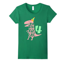 Birthday Girl 4 T Shirt- 4 Year Old Birthday Tee