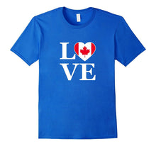 Love Canada Independence Day T-Shirt Canadian Heart Gifts