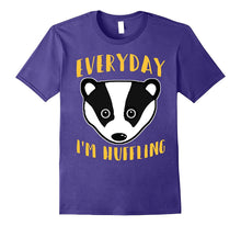 Everyday I'm Huffling Huffle Badger Cute Funny Animal Shirt
