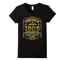 31th Birthday Vintage Made in 1986 T Shirt
