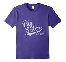 Big Sister Est. 2018 Vintage Style Tee - Adult & Youth Size