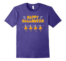 Happy Halloween Dancing Ballet T-Shirt Skeleton Ballerina