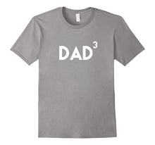 Mens Dad Cubed - Proud Announcement Shirt for Parents