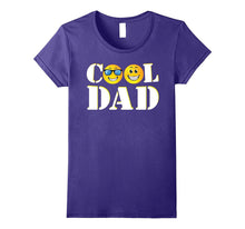 Cool Dad With Cute Emoji Funny T-Shirt Gift for Papa