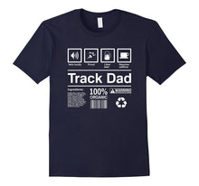 Mens Track Dad T-Shirt Gift