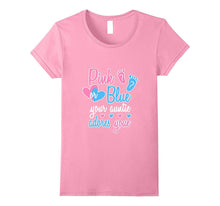 Pink Blue Your Auntie Loves Adores You T Shirt Gender Reveal
