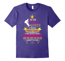 Birthday Gift Born in August Three Sides of Queen Girls Tee