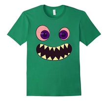 Happy Monster Costume Tshirt Halloween Cute Funny Face Tee