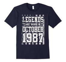 Legends Born in OCT OCTOBER 1987 Birthday Gift 30 Years Old