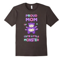 Proud Mom of a Cute Monster Girl Daughter Mother T-Shirt
