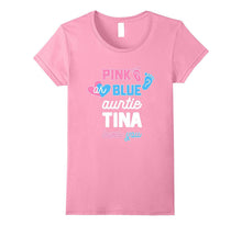 Aunt Tina Baby Shower Reveal Shirts Gender Reveal Tshirt