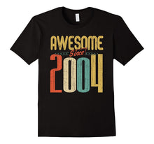 Awesome Since 2004 T-Shirt 13 Years Old 13rd Birthday Tee