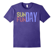 Sunday Funday T-Shirt Cool Football or Drinking Day Gift Tee