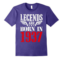 Legends Are Born in 1937 Birthday Gift for 80 Yrs Years Old