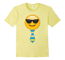 Emoji Shirt Cool Sunglasses Heart Tie Valentines Day Kids
