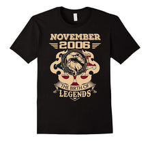 November 2006 the Birth of Legends - Birthday T-Shirt