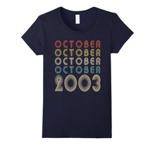 Retro Classic Vintage OCTOBER 2003 - 14th Gift 14 Years Old