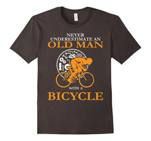 Never Underestimate an Old Man With a Bicycle T-Shirt