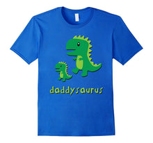 Daddysaurus Shirt Cute Dinosaur Dad Fathers Day Gift Kid Son