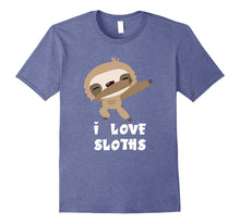 Cute Dabbing Sloth Shirt - Funny I Love Sloths Dab T-Shirt