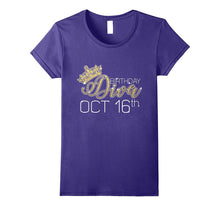 Birthday Diva on October 16th T-Shirt Libra Pride