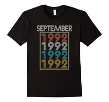 September 25th Birthday Gift Vintage 1992 Retro 1992 T-Shirt