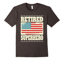 Retired Superhero Funny T-Shirt Retirement Retirees Legend
