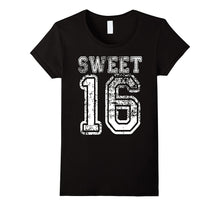 16th Birthday Shirt Gift Sweet Sixteen 16 Vintage Varsity