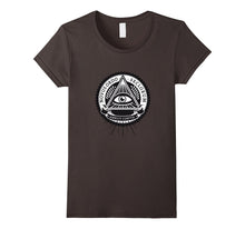 Illuminati All Seeing Eye Pyramid Symbol Nerd T-Shirt