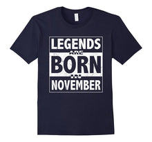 Legends Are Born in November T Shirt, Birthday TShirt