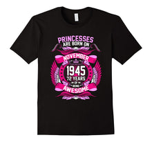 November 1945 72th Birthday 72 Years Old Gift T-Shirt