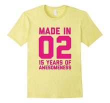 15th Birthday Shirt Gift Age 15 Year Old Girls Tshirt Tee