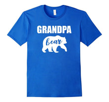 Mens Grandpa Bear Shirt Funny Grandpa Family Father's Day Gift