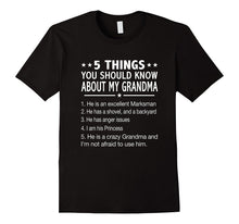 5 Things You Should Know About My Grandma T-Shirt