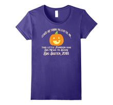 Halloween Fall Pumpkin Big Sister Pregnancy Announcement Tee