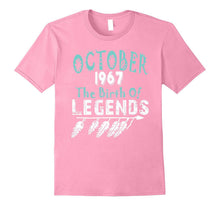 50 Year Old Shirt. Gift for Birthday October 1967 Shirt
