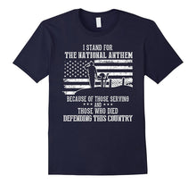 I Stand for the National Anthem - Veteran Pride T-Shirt