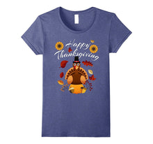 Happy Thanksgiving - Funny Pumpkin Turkey Day T-Shirt