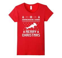 Hammerhead Shark Christmas T-Shirt, Ugly Christmas Sweater