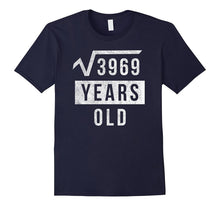 63rd Birthday Gift 63 Yr Years Old Funny Square Root T Shirt