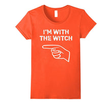 "I'm With the Witch" Halloween Funny T-Shirt