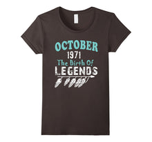 46 Year Old Shirt. Gift for Birthday October 1971 Shirt